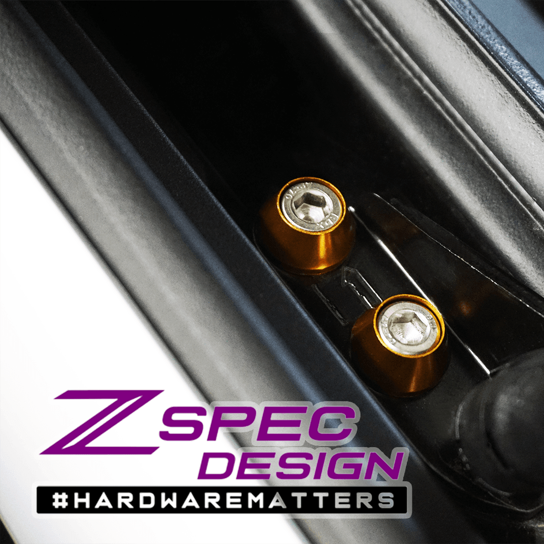 ZSPEC "Stage 1" Dress Up Bolts® Hardware Kit for Nissan Z RZ34, Stainless & Billet