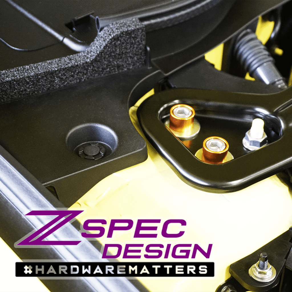 ZSPEC "Stage 1" Dress Up Bolts® Hardware Kit for Nissan Z RZ34, Stainless & Billet