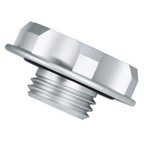 ZSPEC Billet Oil Filler Cap for Nissan/Infiniti/Datsun, Silver Cap w/ Titanium Accents