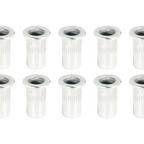ZSPEC M5-0.8 Rivet Nuts, SUS304 Stainless Steel, 10-Pack