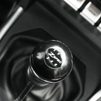 ZSPEC Shift Knob, M10-1.5, Delrin & Stainless, 5-Speed Shift Pattern Coin