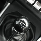 ZSPEC Shift Knob, M8-1.25, Delrin & Stainless, 5-Speed Shift Pattern Coin