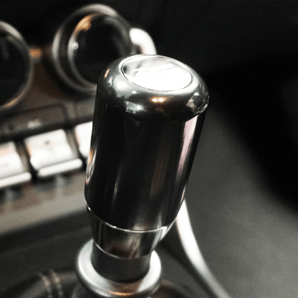 ZSPEC Shift Knob, M10-1.5, Delrin & Stainless, 5-Speed Shift Pattern Coin