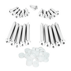 ZSPEC Shoulder-Bolt Timing Covers Fasteners w/ Bushings, Nissan 300zx Z32, Titanium