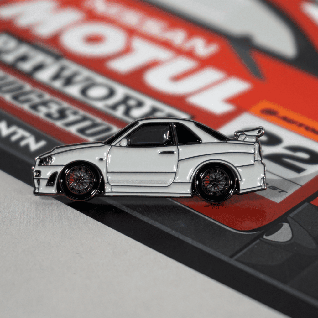 ZSPEC Nissan Skyline GT-R R34 Tribute Lapel / Hat Pin