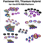 ZSPEC "Stage 1" Dress Up Bolts® Fastener Kit for '09-23 Nissan GTR (R35), Titanium & Billet