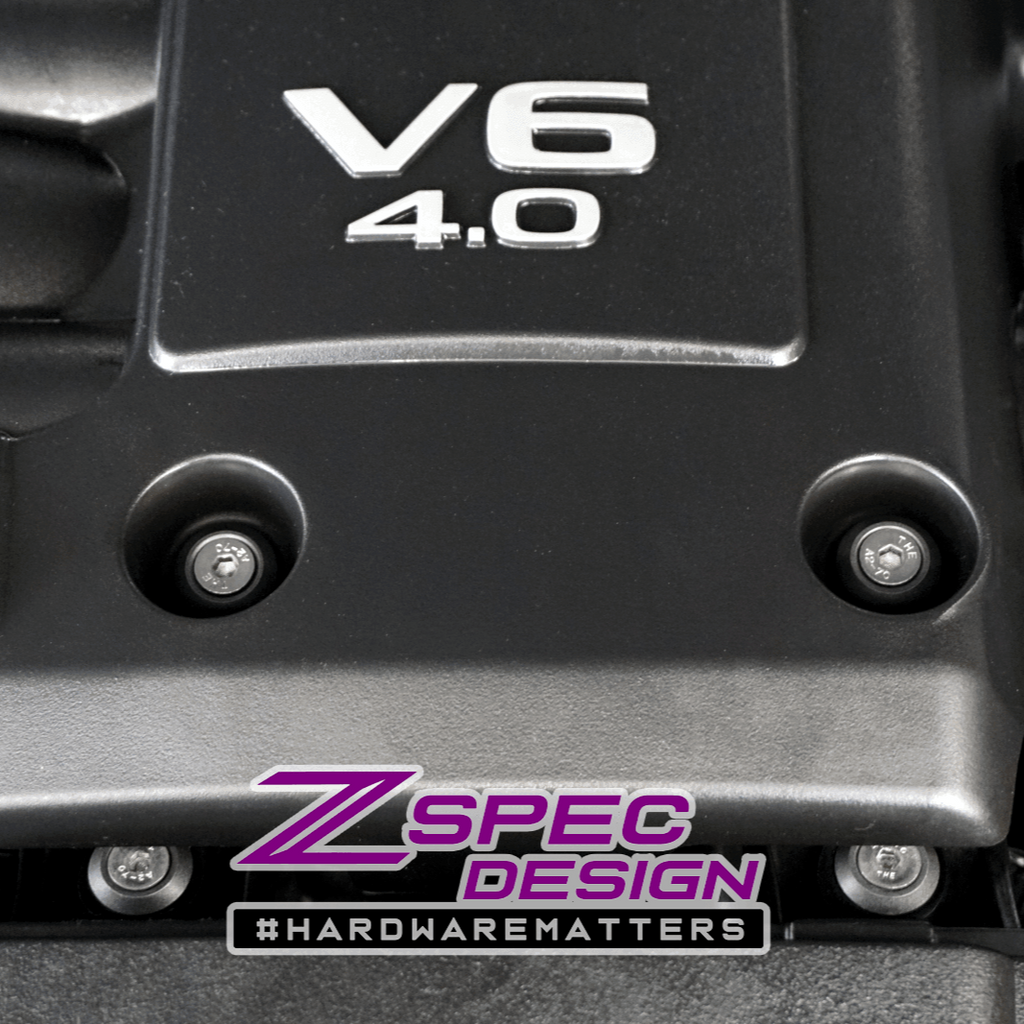 ZSPEC "Stage 3" Dress Up Bolts® Fastener Kit for 05-21 Nissan Frontier D40, Stainless & Billet