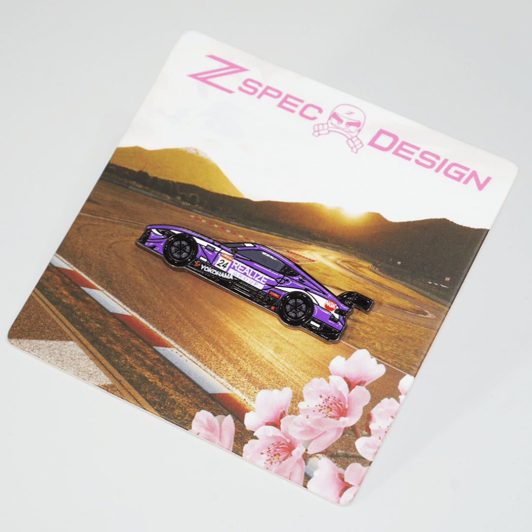2022 SuperGT Season Nissan Z (RZ34) #24 Realize Group Race car - Collector Lapel/Hat Pin