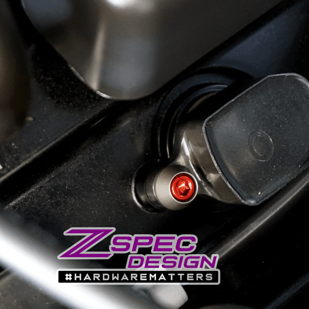 ZSPEC "Stage 2" Dress Up Bolts® Fastener Kit for '05-21 Nissan Frontier D40, Titanium & Billet