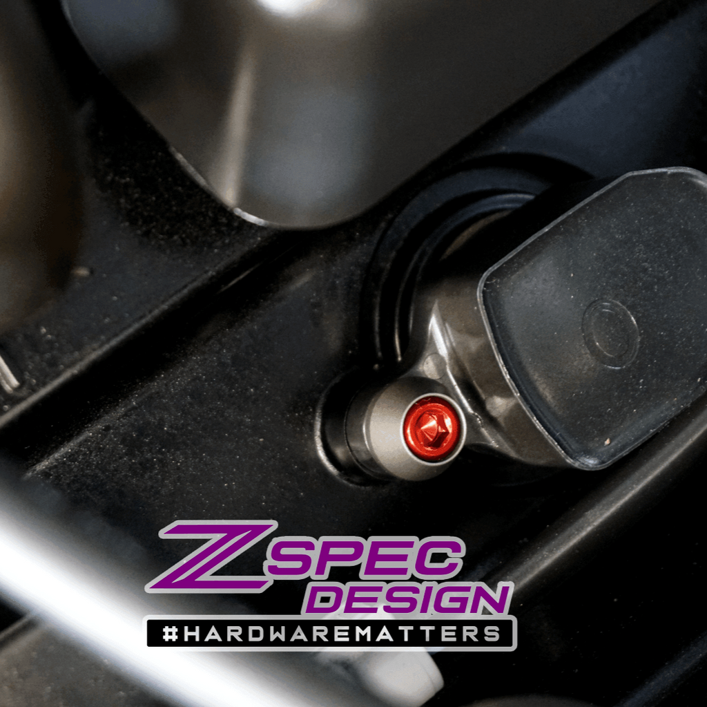 ZSPEC "Stage 2" Dress Up Bolts® Fastener Kit for '05-21 Nissan Frontier D40, Titanium & Billet