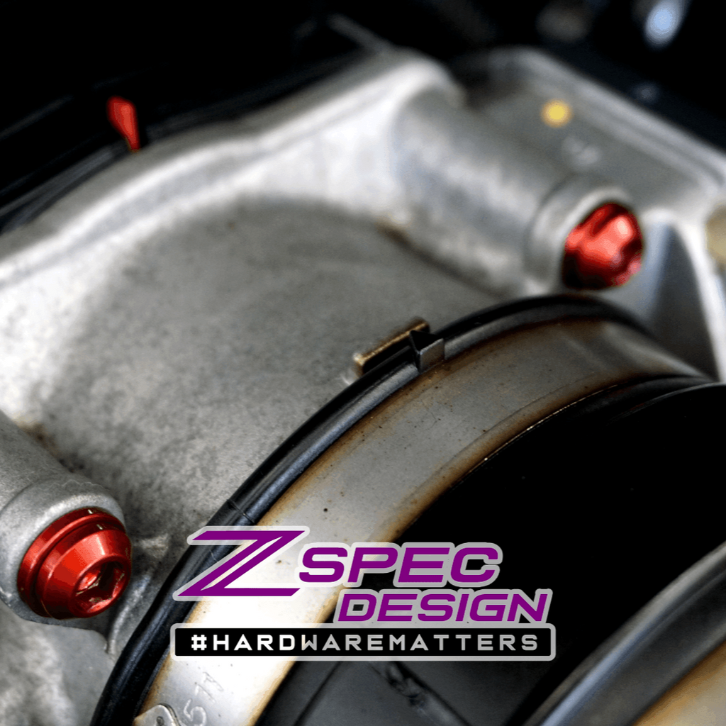 ZSPEC "Stage 2" Dress Up Bolts® Fastener Kit for '05-21 Nissan Frontier D40, Titanium & Billet