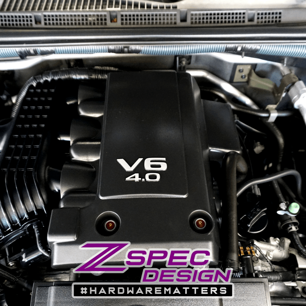 ZSPEC "Stage 2" Dress Up Bolts® Fastener Kit for '05-21 Nissan Frontier D40, Titanium & Billet