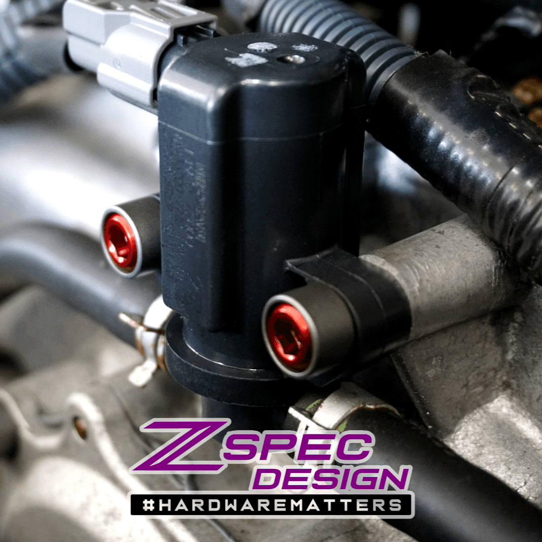 ZSPEC "Stage 2" Dress Up Bolts® Fastener Kit for '05-21 Nissan Frontier D40, Titanium & Billet