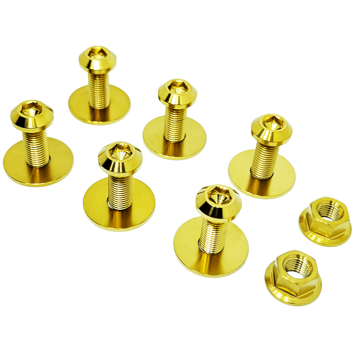 ZSPEC Strut Brace Fastener Kit for Nissan 350z, M10-1.25 Hardware, Titanium