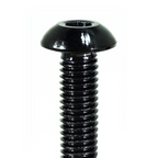 ZSPEC Button-Head Body Kit Fastener, M5x25mm w/ Rivet Nut, Titanium, Per Each