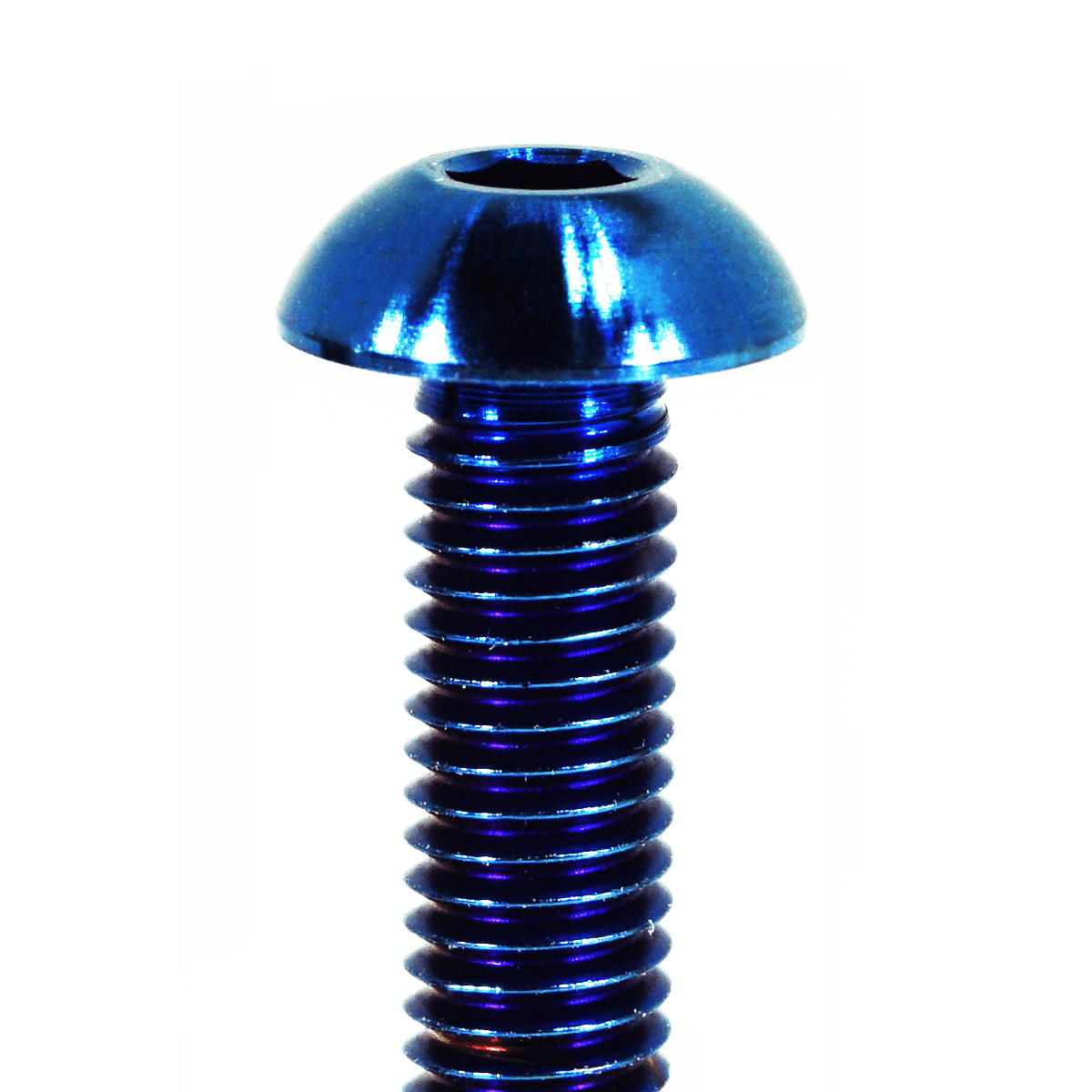 ZSPEC Button-Head Body Kit Fastener, M5x20mm w/ Rivet Nut, Titanium, Per Each