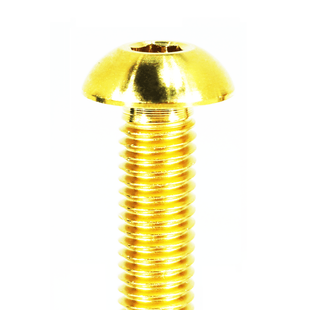 ZSPEC Button-Head Body Kit Fastener, M5x25mm w/ Rivet Nut, Titanium, Per Each