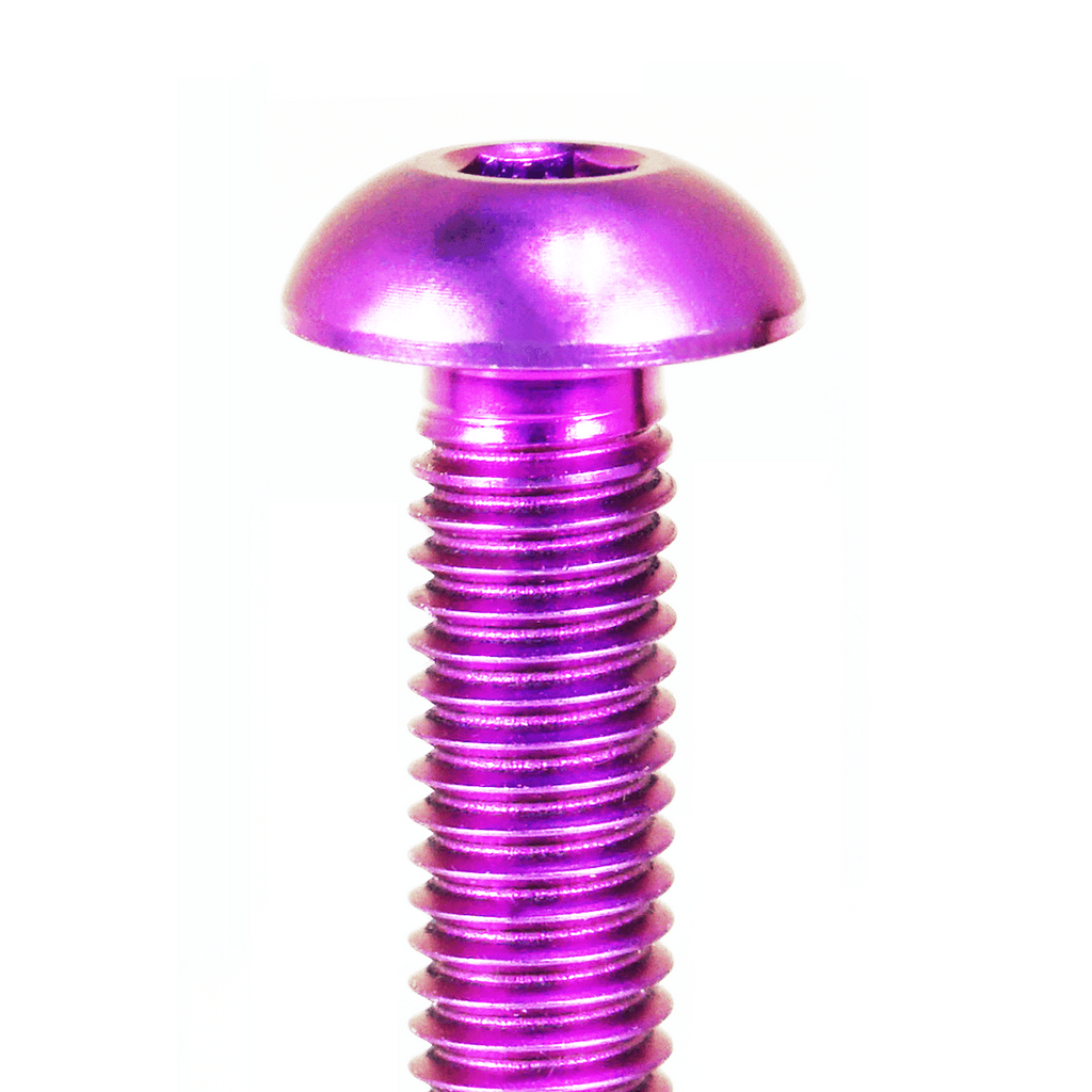 ZSPEC Button-Head Bolt/Fastener, M5-0.8x20mm, Titanium Grade-5, Sold per Each