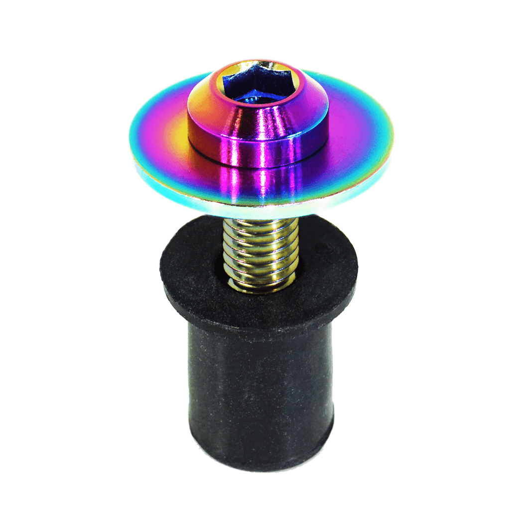 ZSPEC Plastic-Clips Replacement Fastener Kit for '06-16 Chevy Impala, Grade-5 Titanium