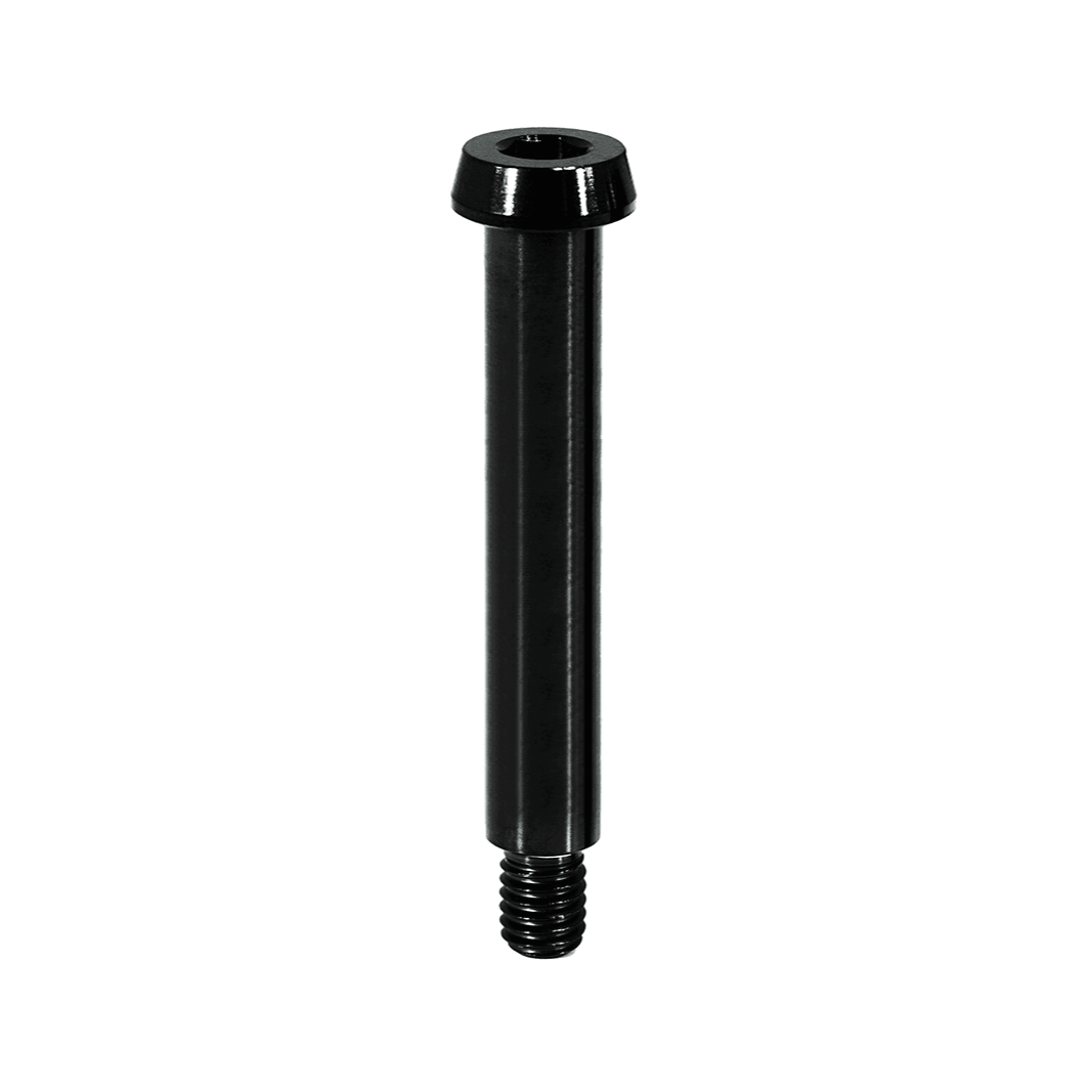 ZSPEC M6-1.0x55mm Shoulder Bolt, 47.5mm Shoulder/Shank Length, Grade-5 Titanium