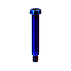 ZSPEC M6-1.0x55mm Shoulder Bolt, 47.5mm Shoulder/Shank Length, Grade-5 Titanium