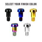 ZSPEC M6-1.0x16mm Shoulder Bolt, 8.6mm Shoulder/Shank Length, Grade-5 Titanium