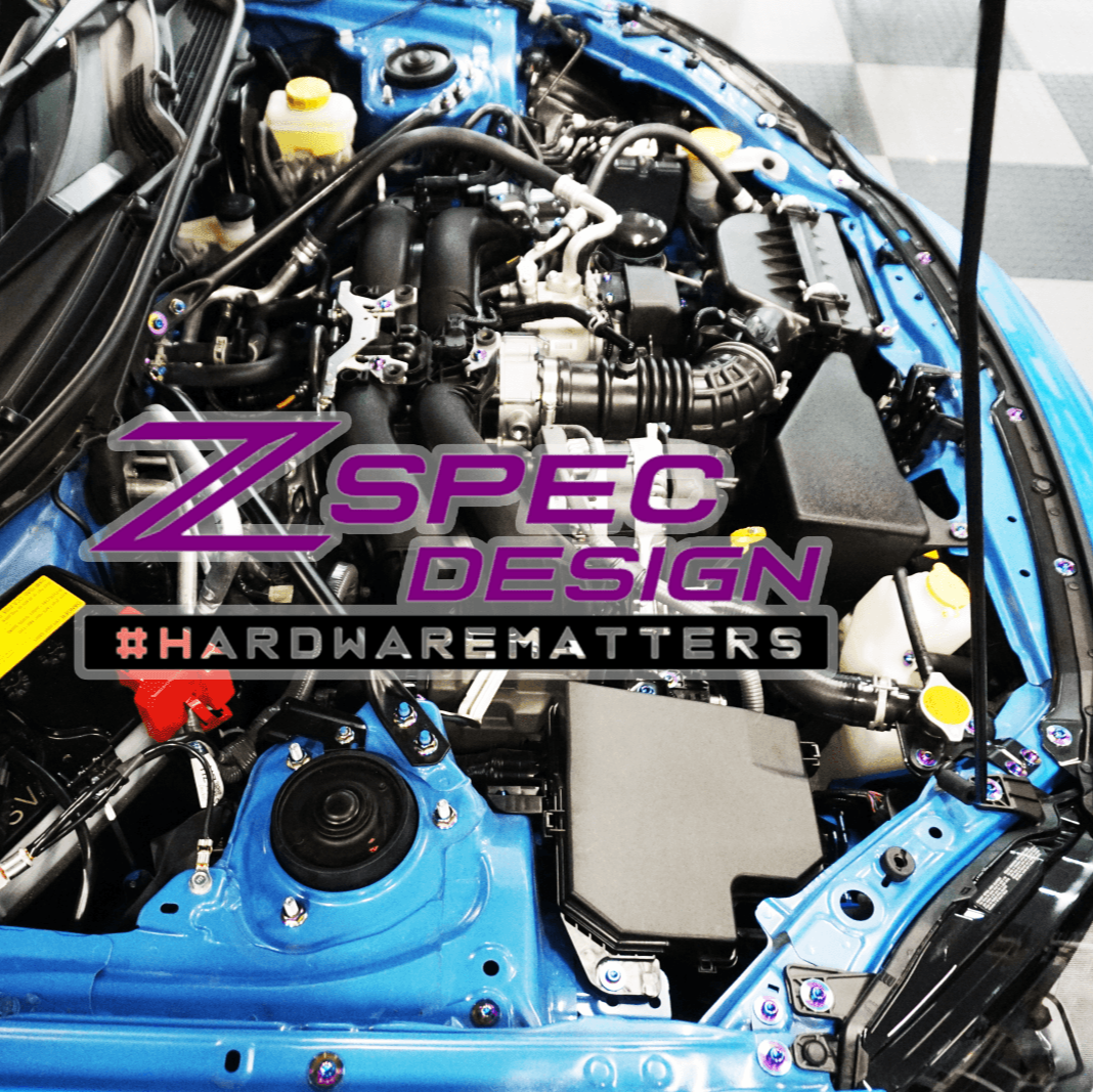 ZSPEC "Stage 3" Dress Up Bolts® Fastener Kit for '22+ Toyota GR86 & Subaru BRZ, Titanium