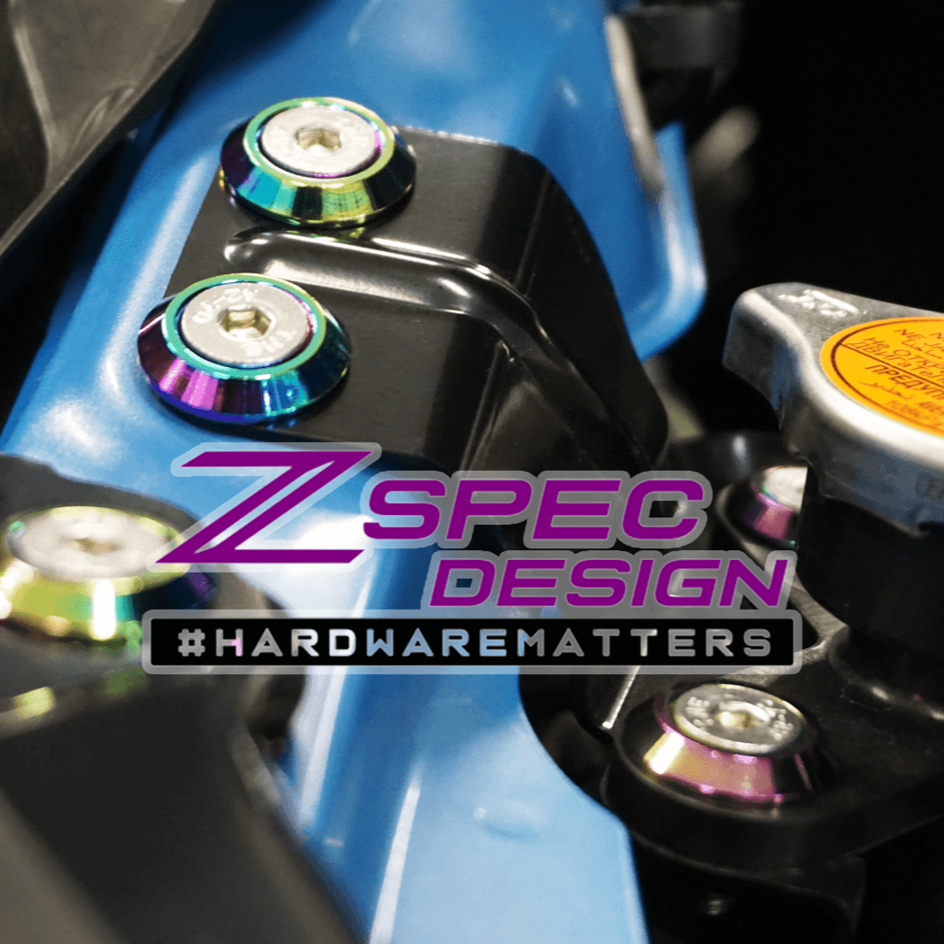 ZSPEC "Stage 2" Dress Up Bolts® Fastener Kit for '22+ Toyota GR86 & Subaru BRZ, Stainless & Billet