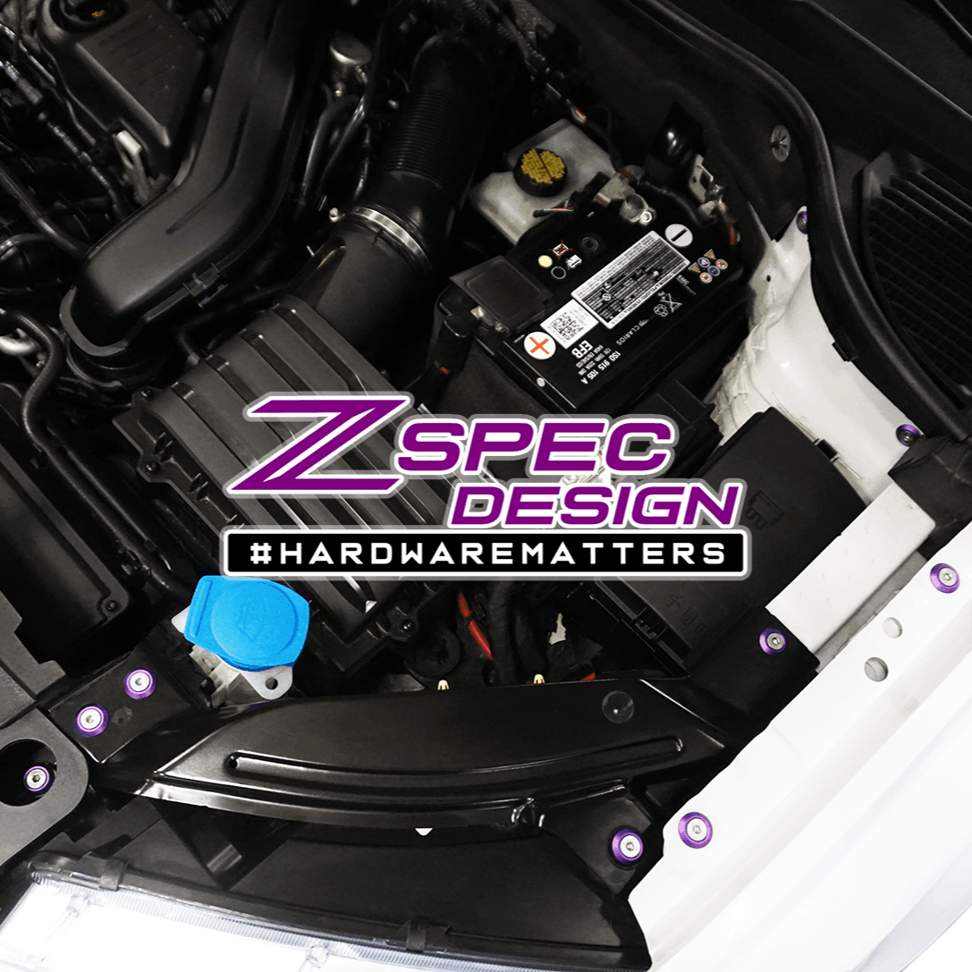 ZSPEC "Stage 1" Dress Up Bolts® Fastener Kit for '22+ VW Taos, Stainless & Billet