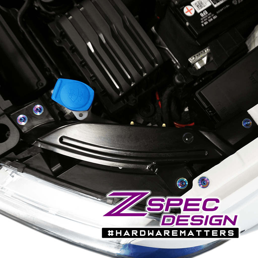 ZSPEC "Stage 1" Dress Up Bolts® Fastener Kit for '22+ VW Taos, Grade-5 Titanium