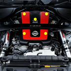 ZSPEC Engine Cover Bolts for '09-20 Nissan 370z Z34, Grade-5 Titanium