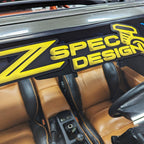 Windshield Banner, ZSPEC Design, Vinyl Sticker Decal, ~16" x  6"