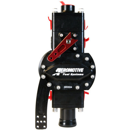 Aeromotive System Pump 16.5gpm Shut Off Valve 2x 08AN Blocks 1.25in Inlet 10AN Outlet .775 Gear Set Aeromotive Fuel Systems