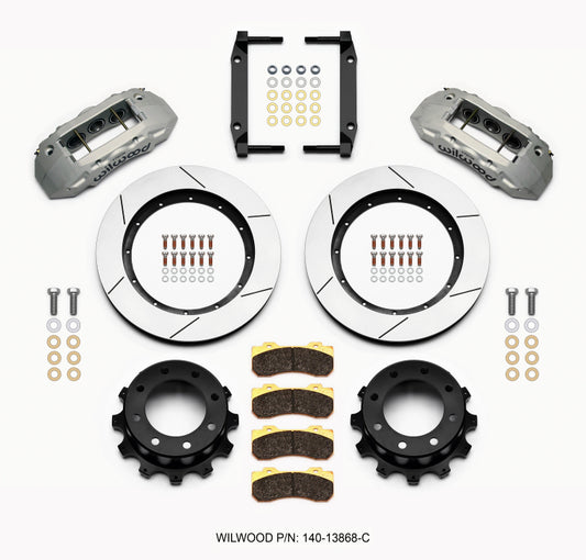 Wilwood TX6R Rear Kit 15.50in Clear Ano 2005-2012 Ford F250/F350 4WD