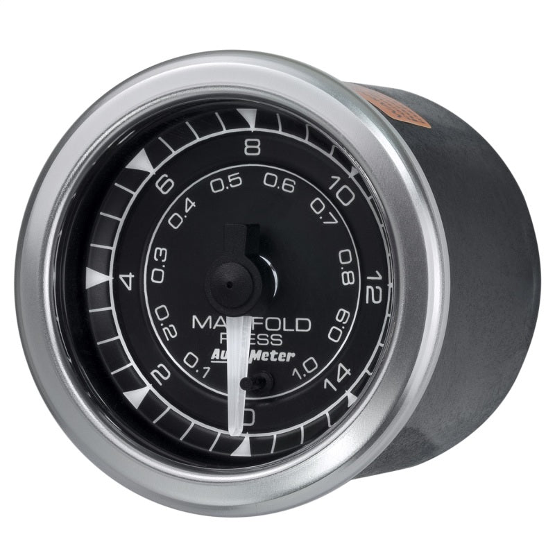 Autometer Chrono 2-1/16in 15PSI Manifold Pressure Gauge AutoMeter Gauges