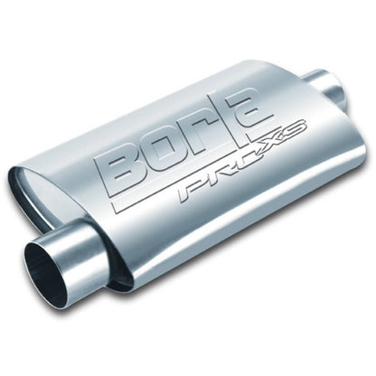 Borla Universal 4in x 9-1/2in x 14in Oval Center/Offset 3in Inlet/Outlet ProXS Muffler Borla Muffler