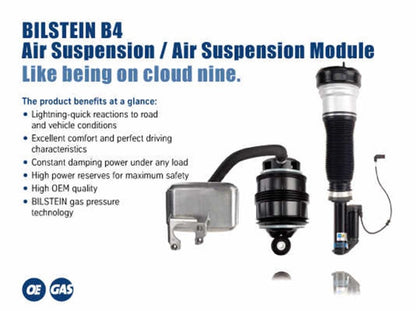 Bilstein B4 2007 Mercedes-Benz S550 4Matic Front Left Air Spring with Twintube Shock Absorber