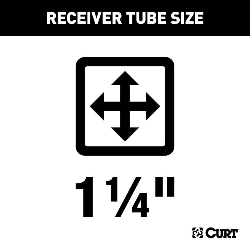 Curt 05-08 Chevy Corvette Coupe & Convertible Class 1 Trailer Hitch w/1-1/4in Receiver BOXED Curt Hitch Receivers