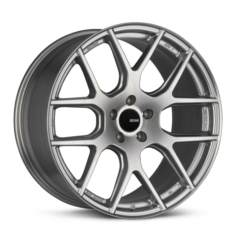 Enkei XM-6 18x8 5x112 45mm Offset 72.6mm Bore Storm Gray Wheel Enkei Wheels - Cast