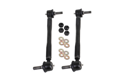 BMR 05-14 S197 Mustang Front Sway Bar End Link Kit - Black