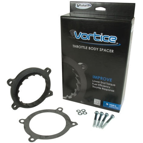 Volant 10-13 Chevrolet Camaro SS 6.2 V8 Vortice Throttle Body Spacer Volant Throttle Body Spacers