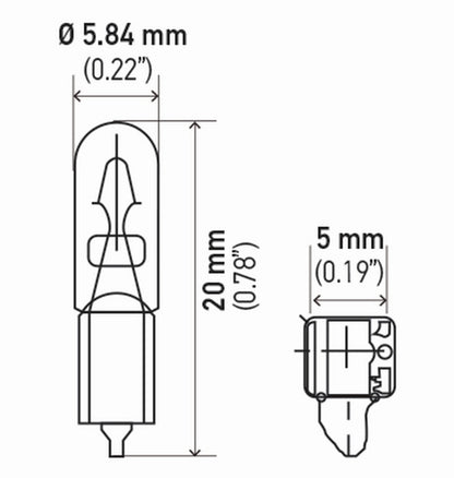 Hella Bulb 2721 12V 12W W2X46D T15 (2)