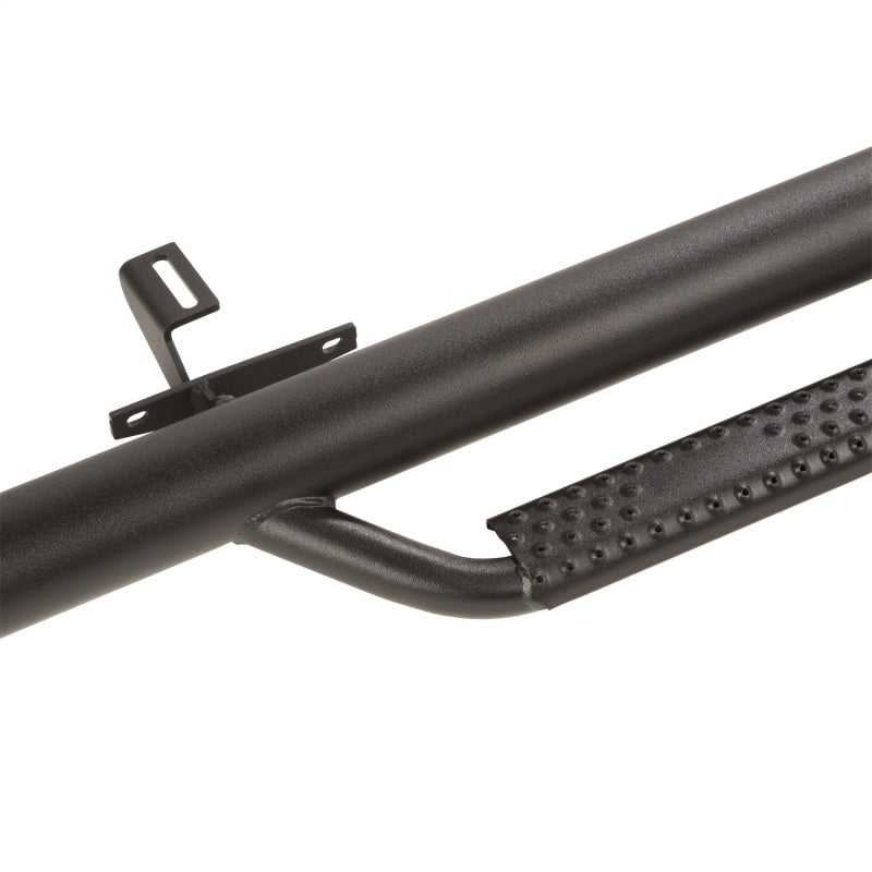 Rugged Ridge Spartan Nerf Bar Textured Black 07-18 Jeep Wrangler JKU 4 Door Rugged Ridge Nerf Bars