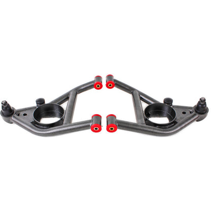 BMR 67-69 F-Body Non-Adj. Lower A-Arms (Polyurethane) - Black Hammertone BMR Suspension Control Arms