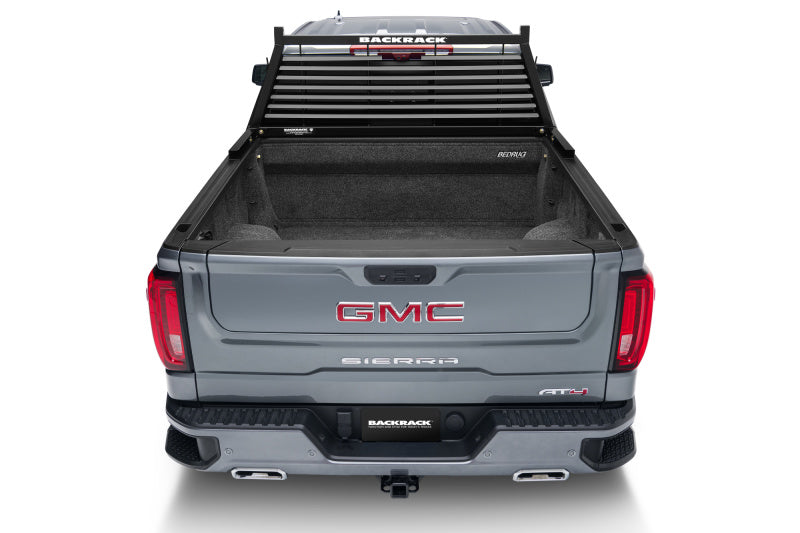 BackRack 01-23 Silverado/Sierra 2500HD/3500HD Louvered Rack Frame Only Requires Hardware