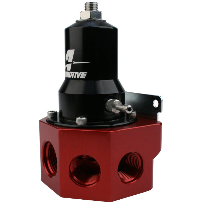 Aeromotive Regulator - 30-120 PSI - .500 Valve - 4x AN-08 and AN-10 inlets / AN-10 Bypass Aeromotive Fuel Pressure Regulators