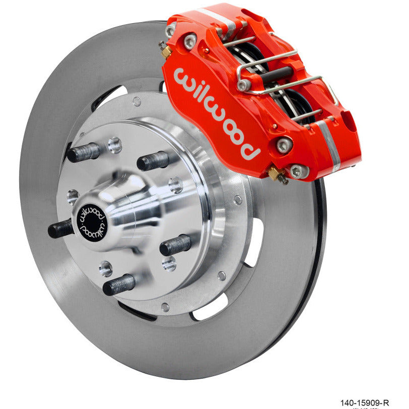 Wilwood Dynapro 4R Front Kit 11.75in Ultralite HP Rotors - Red Wilwood Big Brake Kits