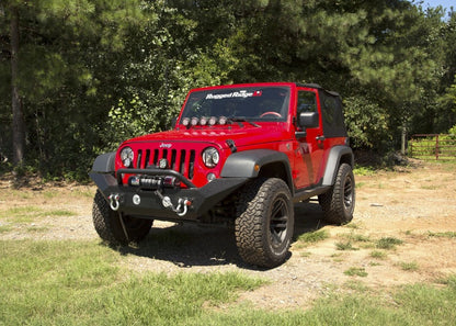 Rugged Ridge Spartan Front Bumper HCE W/Overrider 07-18 Jeep Wrangler JK Rugged Ridge Bumpers - Steel