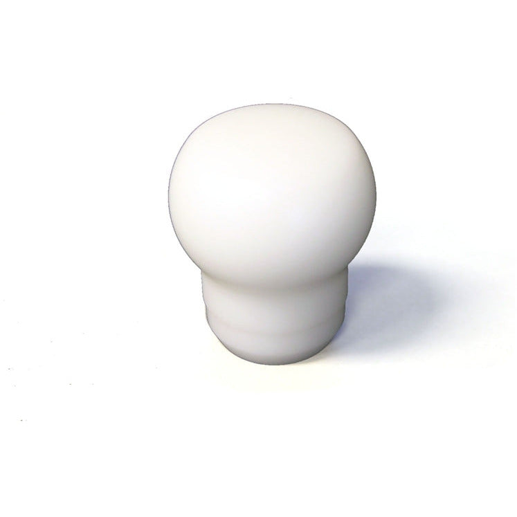 Fat Head Delrin Shift Knob (White): Universal 10x1.5 Torque Solution Shift Knobs