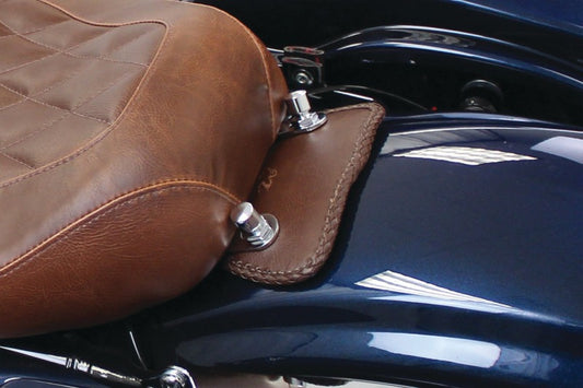 Mustang 97-21 FL Touring Mini Fender Bib - Brown